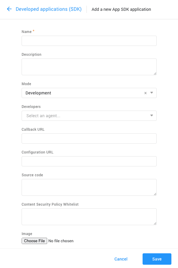 Configuration and Development
