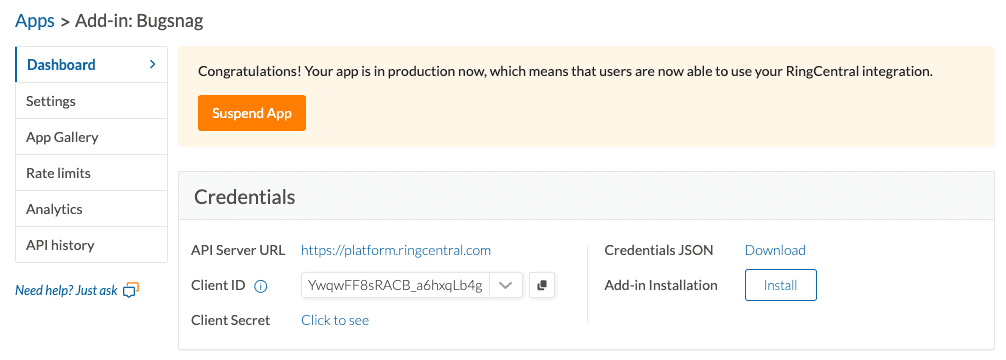 Installing and uninstalling bots